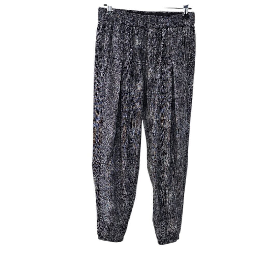 Lululemon Rollin' With My Omies Pant Burlap Texture Black Dune, Pull On, Size 4